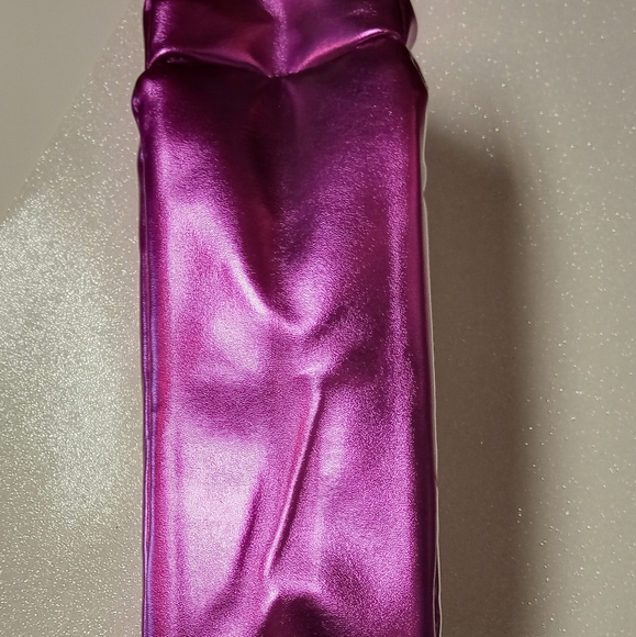 Younique Metallic Purple Cosmetic Bag/ Satchel - Picture 5 of 11